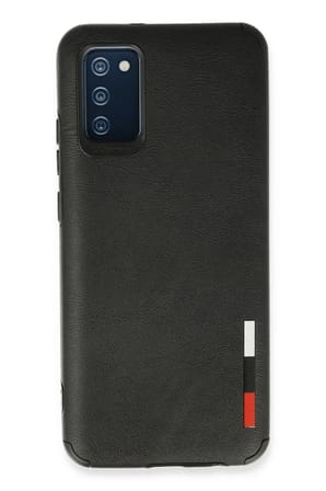Mey İthalat®  Samsung Galaxy A03S Kılıf Loop Deri Silikon - Siyah