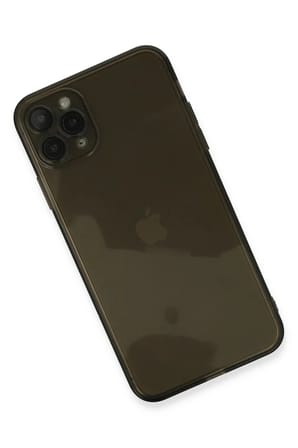 Mey İthalat®  iPhone 11 Pro Kılıf Fly Lens Silikon - Siyah