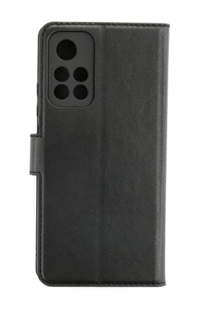 Mey İthalat®   Redmi Note 11T Kılıf Trend S Plus Kapaklı Kılıf - Siyah