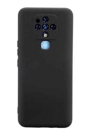 Mey İthalat®  Tecno Camon 16 Kılıf Nano içi Kadife Silikon - Siyah