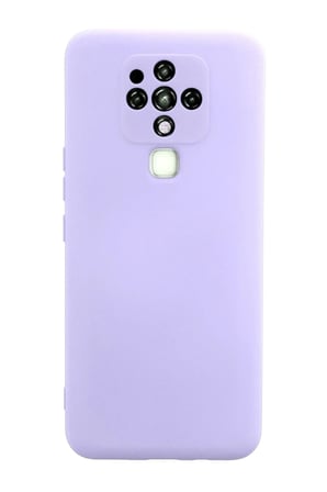 Mey İthalat®  Tecno Camon 16 Kılıf Nano içi Kadife Silikon - Lila