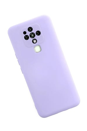 Mey İthalat®  Tecno Camon 16 Kılıf Nano içi Kadife Silikon - Lila