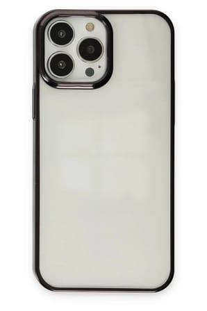 Mey İthalat®  iPhone 13 Pro Max Kılıf Element Silikon - Siyah