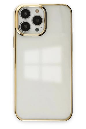 Mey İthalat®  iPhone 13 Pro Max Kılıf Element Silikon - Gold
