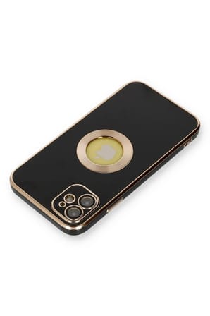 Mey İthalat®  iPhone 12 Kılıf Store Silikon - Siyah