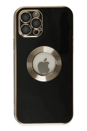 Mey İthalat®  iPhone 12 Pro Kılıf Store Silikon - Siyah