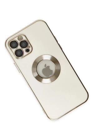 Mey İthalat®  iPhone 12 Pro Kılıf Store Silikon - Beyaz