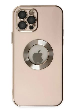 Mey İthalat®  iPhone 12 Pro Max Kılıf Store Silikon - Pembe