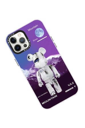 Mey İthalat®  iPhone 12 Pro Max Kılıf Estoril Desenli Kapak - Estoril - 8