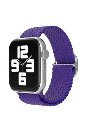 Mey İthalat®  Watch 20mm Star Kordon - Mor