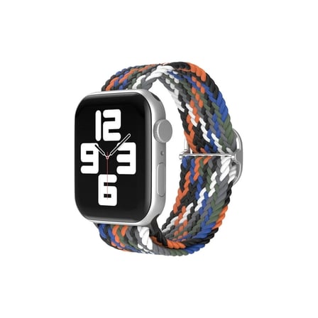 Mey İthalat®  Watch 22mm Star Kordon - Gri-Turuncu