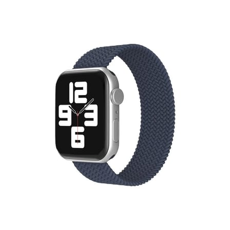 Mey İthalat®   Watch 38mm Ayarlı Solo Silikon Kordon - Lacivert