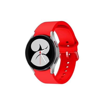 Mey İthalat®  Samsung Galaxy Watch 4 Klasik Kordon - Kırmızı