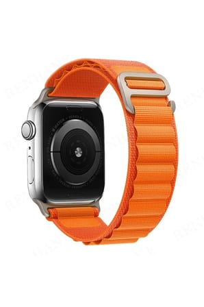 Mey İthalat®   Watch 42mm Mountain Kordon - Turuncu
