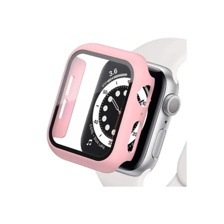 Mey İthalat®   Watch 40mm Camlı Kasa Ekran Koruyucu - Rose Gold