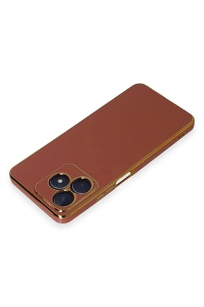 Mey İthalat®  Realme C53 Kılıf Volet Silikon - Kırmızı