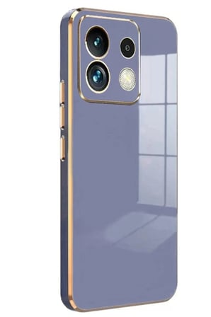 Mey İthalat®   Redmi Note 13 4G Kılıf Volet Silikon - Mavi