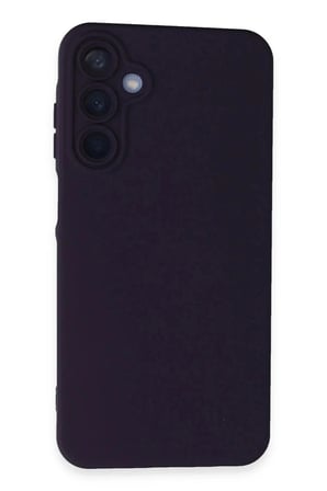 Mey İthalat®  Samsung Galaxy A15 4G Kılıf Nano içi Kadife Silikon - Mor