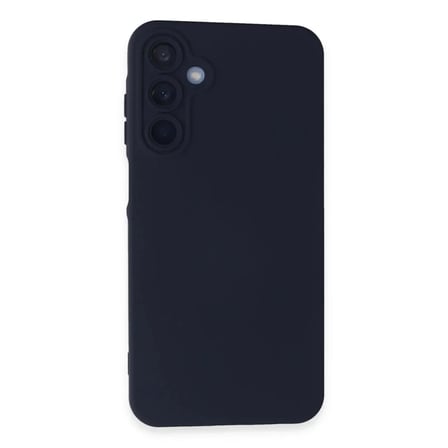 Mey İthalat®  Samsung Galaxy A25 5G Kılıf Nano içi Kadife Silikon - Lacivert