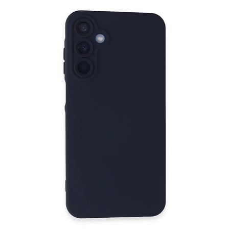 Mey İthalat®  Samsung Galaxy A25 5G Kılıf Nano içi Kadife Silikon - Lacivert