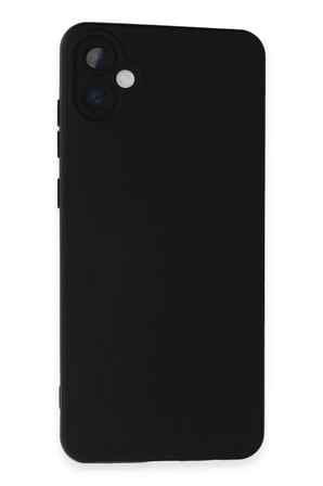 Mey İthalat®  Samsung Galaxy A05 Kılıf Nano içi Kadife Silikon - Siyah
