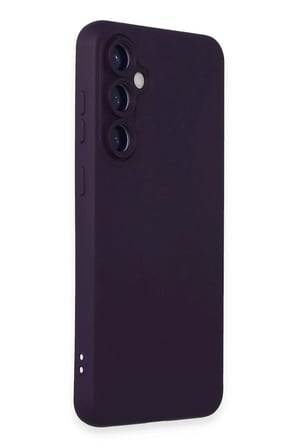Mey İthalat®  Samsung Galaxy S24 Kılıf Nano içi Kadife Silikon - Mor