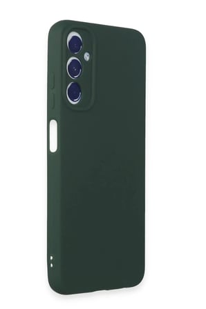 Mey İthalat®  Samsung Galaxy A05S Kılıf First Silikon - Koyu Yeşil