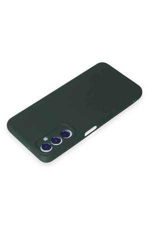 Mey İthalat®  Samsung Galaxy A05S Kılıf First Silikon - Koyu Yeşil