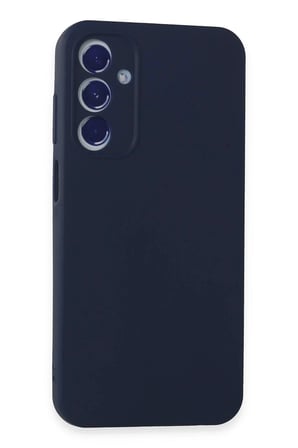 Mey İthalat®  Samsung Galaxy A35 5G Kılıf First Silikon - Lacivert