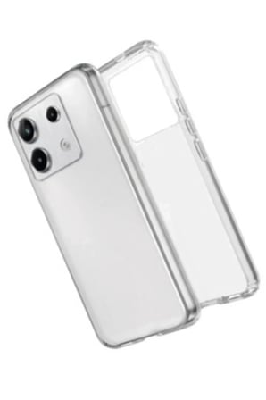 Mey İthalat®   Redmi Note 13 4G Kılıf Lüx Şeffaf Silikon