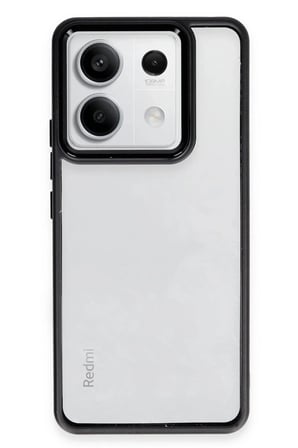 Mey İthalat®   Redmi Note 13 Pro 5G Kılıf Power Silikon - Siyah