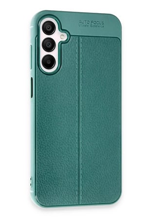 Mey İthalat®  Samsung Galaxy A55 5G Kılıf Auto Focus Kapak - Koyu Yeşil