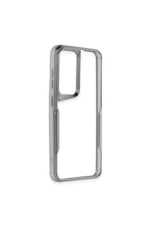 Mey İthalat®  Samsung Galaxy A05S Kılıf Boyi Silikon Kapak - Gümüş