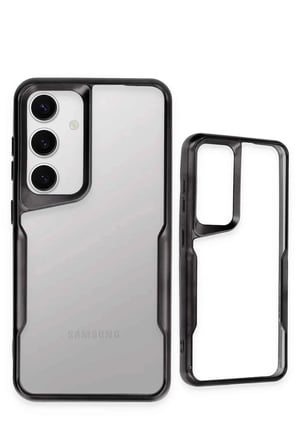 Mey İthalat®  Samsung Galaxy S24 Kılıf Boyi Silikon Kapak - Lacivert