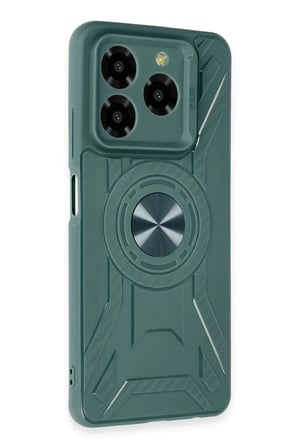 Mey İthalat®  General Mobile Era 30 Kılıf Lincoln Silikon - Koyu Yeşil