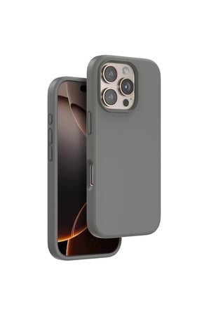 Mey İthalat®  iPhone 16 Pro Max Home Magsafe Kapak - Titan Gri