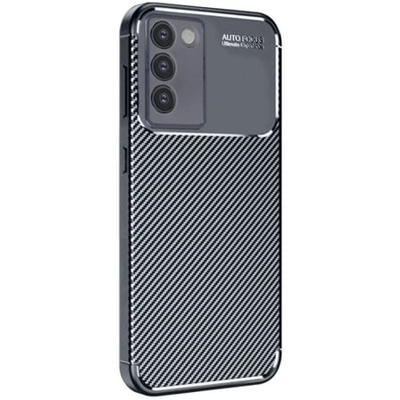 Mey İthalat®  Vivo V30 Lite 4G Kılıf Auto Focus Karbon Kapak - Siyah