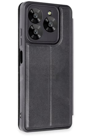 Mey İthalat®  General Mobile Era 50 Kılıf Flip Cover - Siyah