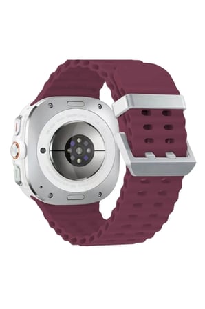 Mey İthalat®  Watch 7 Ultra KR417 Rug Silikon Kordon - Mor