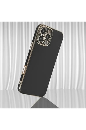 Mey İthalat®  iPhone 16 Pro Kılıf Volet Silikon - Mor