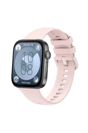 Mey İthalat®  Huawei Watch Fit 3 Klasik Kordon - Pudra
