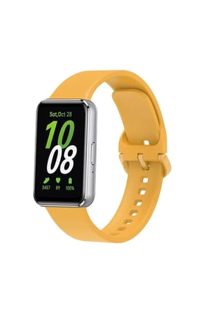 Mey İthalat®  Samsung Galaxy Fit 3 Klasik Kordon - Sarı
