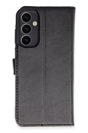 Mey İthalat®  Samsung Galaxy A25 5G Kılıf Trend S Plus Kapaklı Kılıf - Siyah