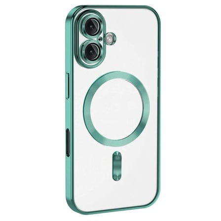 Mey İthalat®  iPhone 16 Kılıf Kross Magneticsafe Kapak - Turkuaz