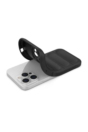 Mey İthalat®  iPhone 16 Pro Kılıf Optimum Silikon - Siyah