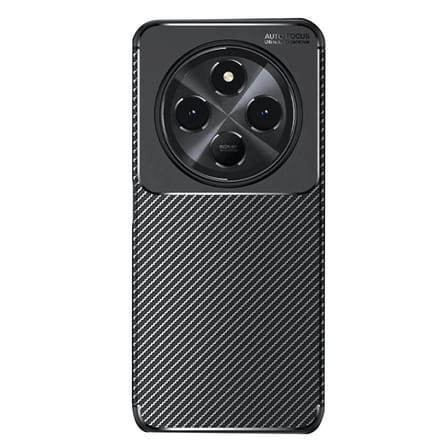 Mey İthalat®   Redmi 14C Kılıf Auto Focus Karbon Kapak - Siyah