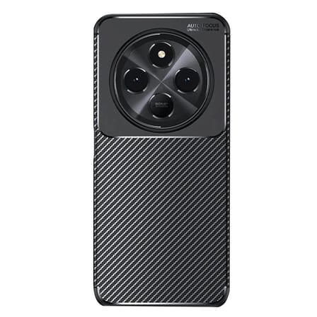 Mey İthalat®   Redmi 14C Kılıf Auto Focus Karbon Kapak - Siyah