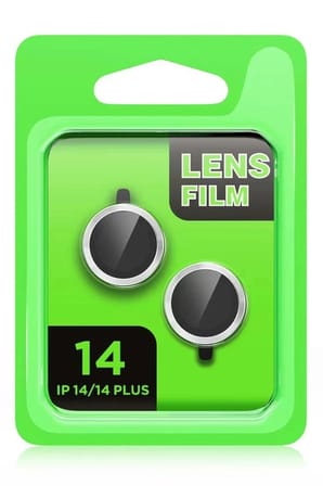 Mey İthalat®  iPhone 14 Plus Raze Metal Kamera Lens - Mor