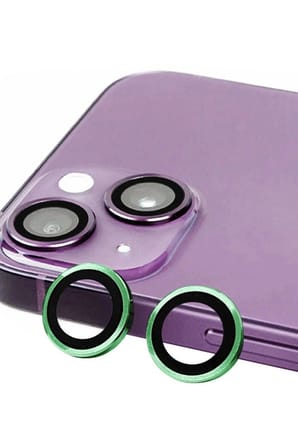 Mey İthalat®  iPhone 13 Raze Metal Kamera Lens - Yeşil
