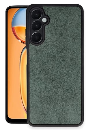 Mey İthalat®  Samsung Galaxy A26 Kılıf Aras Deri Kapak - Koyu Yeşil